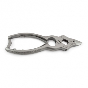 CANTILEVER NAIL NIPPERS WITH CURVED JAW