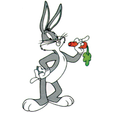 Positive Image Transfers - Bugs Bunny